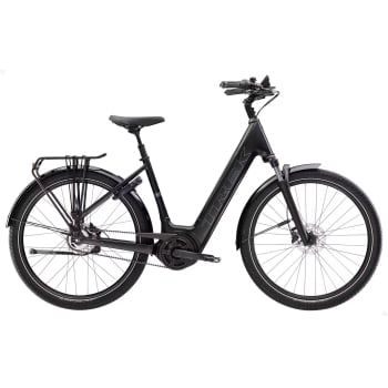 2026 District+ 4 Belt Lowstep 400Wh Electric Bike With Belt Drive & Hub Gears In Black Satin