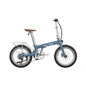 2026 Afternoon OG20 Vintage Electric Folding Bike In Vintage Satin Blue
