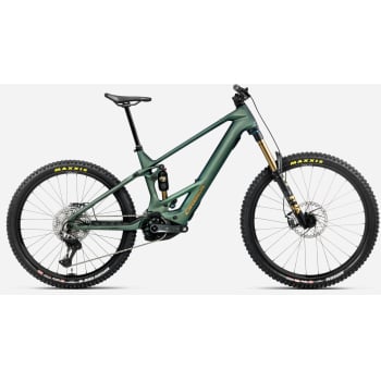 2026 Wild M M-Ltd Mullet Electric Full Suspension Bike In Caramel Carbon View, Diamond Carbon Or Seaweed Carbon