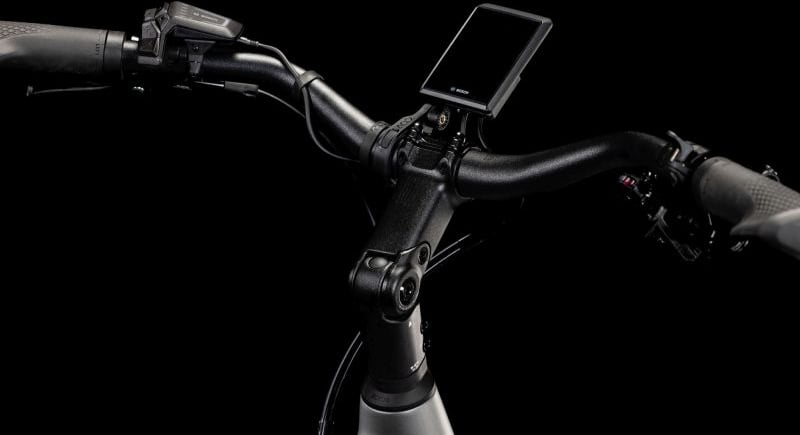 2026 Cube Supreme Hybrid SLX 625 Electric Bike In Grey & Luna