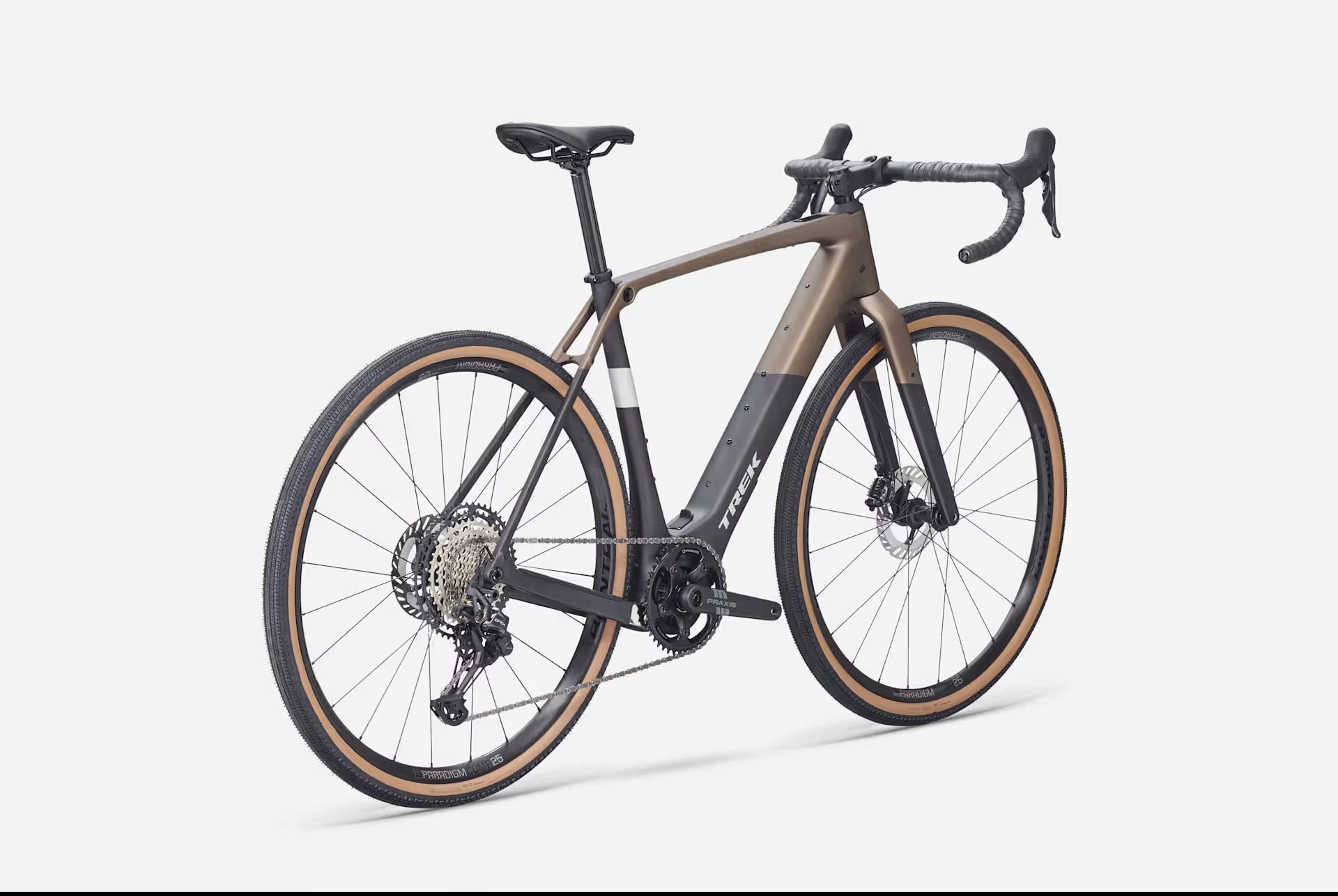 2026 Trek Checkpoint+ SL 5 Electric Gravel  Urban Bike With Carbon Frame In Matte Bronze Age & Dark Web Matte Bronze Age & Dark Web
