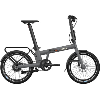 2026 Afternoon PRO20 Electric Folding Bike With Belt Drive & Automatic Gears In Taupe, Green, Blue, Or Grey