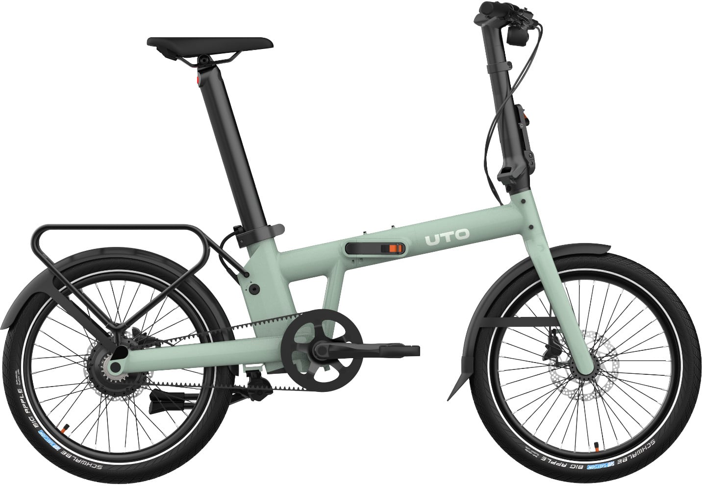 Belt Drive One Speed Folding Bike Tenways Cgo600 Single Speed