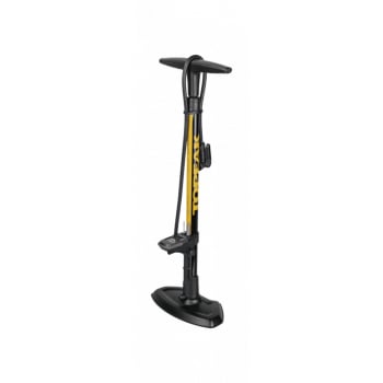 JoeBlow Sport Digital Floor Pump In Black & Yellow