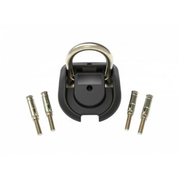 Ground Anchor Sold Secure Gold 16mm In Black & Gold