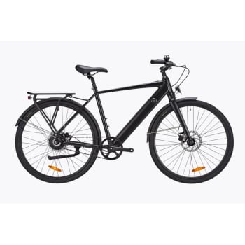 EZ Urban Electric Bike With Hub Motor & Belt Drive 52cm Frame in Black