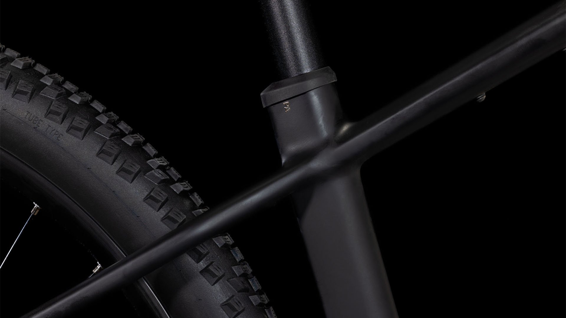 2025 Cube Reaction Hybrid One Electric Hardtail Mountain Bike In Blackline