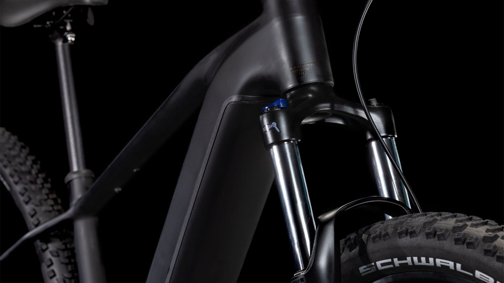 2025 Cube Reaction Hybrid One Electric Hardtail Mountain Bike In Blackline
