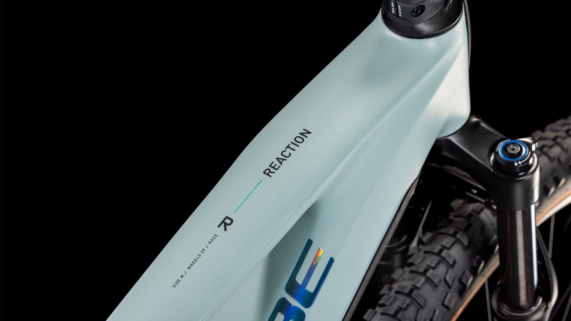 2025 Cube Reaction Hybrid Race Electric Hardtail Mountain Bike In Desert Green & Prism Desert Green & Prism