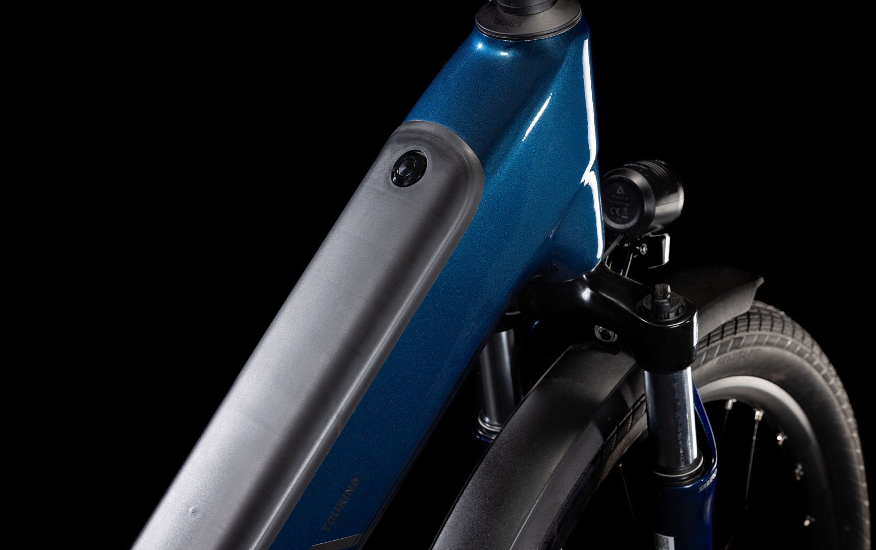 2025 Cube Touring Hybrid One 625 Electric Bike In Deepsea & Chrome 