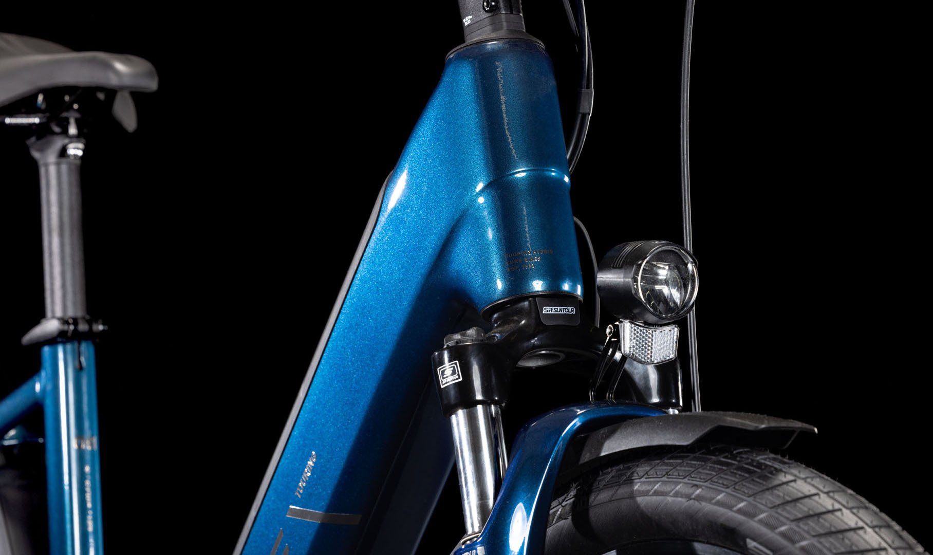 2025 Cube Touring Hybrid One 625 Electric Bike In Deepsea & Chrome 