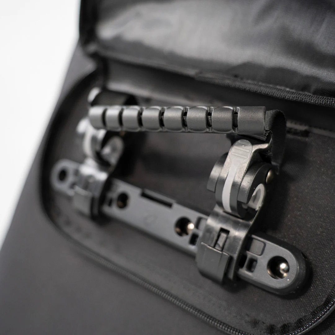 Estarli Backpack Pannier Bag In Grey