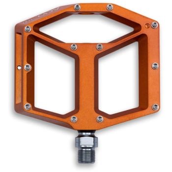 2026 Pedals Flat A3-ZP R Pedals In Silver, Orange, Oil Slick Or Olive