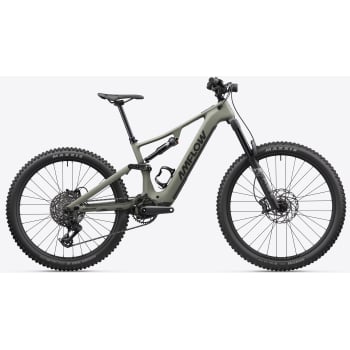 2027 PR Carbon 800Wh New Avinox M2 125Nm Lightweight Electric Full Suspension Mountain Bike In Moss Green