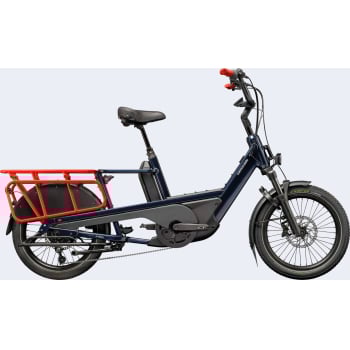 Cargowagen Neo 1 725Wh / 1450Wh Electric Cargo Bike With Enviolo CVT Hub Gears In Midnight Blue