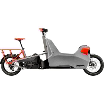 Wonderwagen Neo 1 725Wh / 1450Wh Electric Cargo Bike With Enviolo CVT Hub Gears In Grey