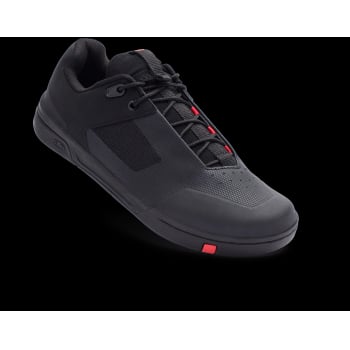 Stamp Lace Shoes In Black & Red