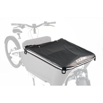 Boxcover For Cargo Bikes With Seat In Black