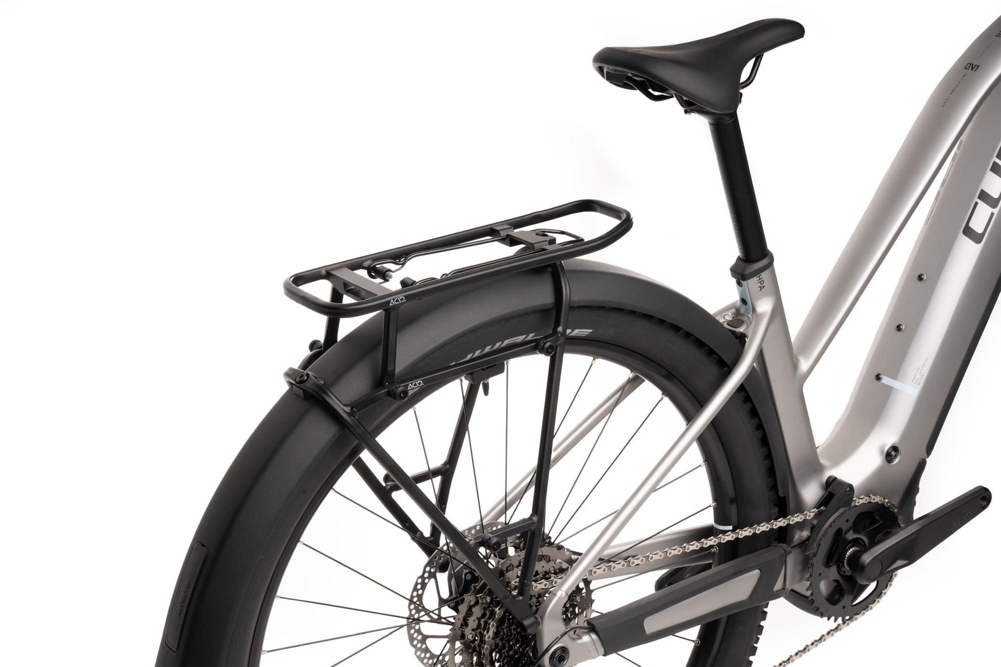 Cube Acid Carrier SIC 2.0 Top Rail In Black Angled View