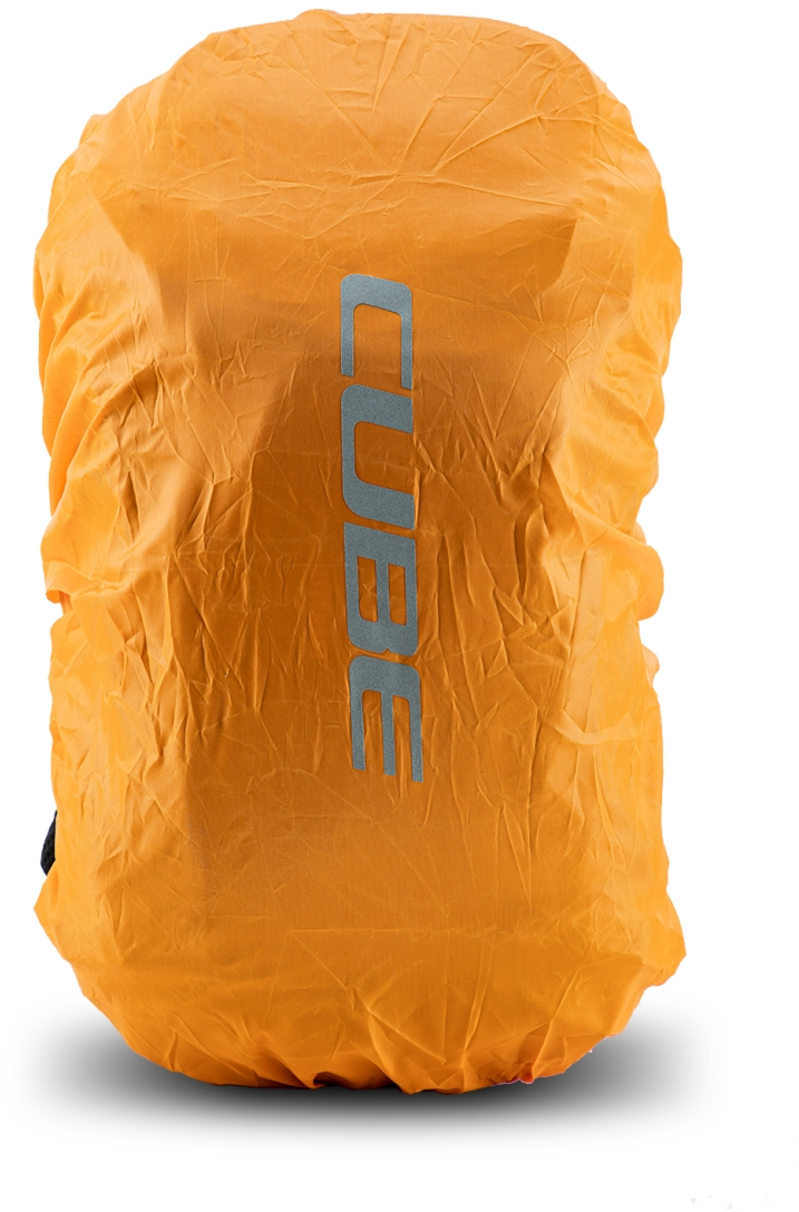 Cube Backpack Vertex 16 In Black Rain Cover