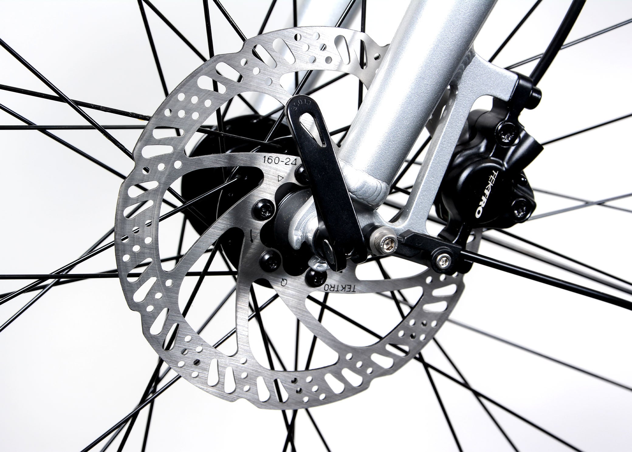 EBCO Urban 3R Electric Bike Crossbar Frame In Arctic Silver