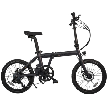 e20.7 Comfort Electric Folding Bike In Slate Grey