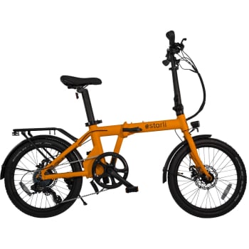 E20.7 Comfort Electric Folding Bike In Orange Peel