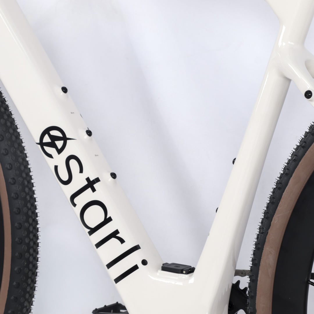 2026 Estarli G700 Electric Gravel Bike In Lunar White Lunar White 