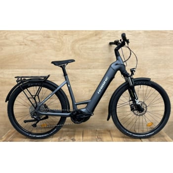 Ex-Demo Trekking 4 Low Electric Bike in Dark Silver Pearl - Matt Large 50cm Frame