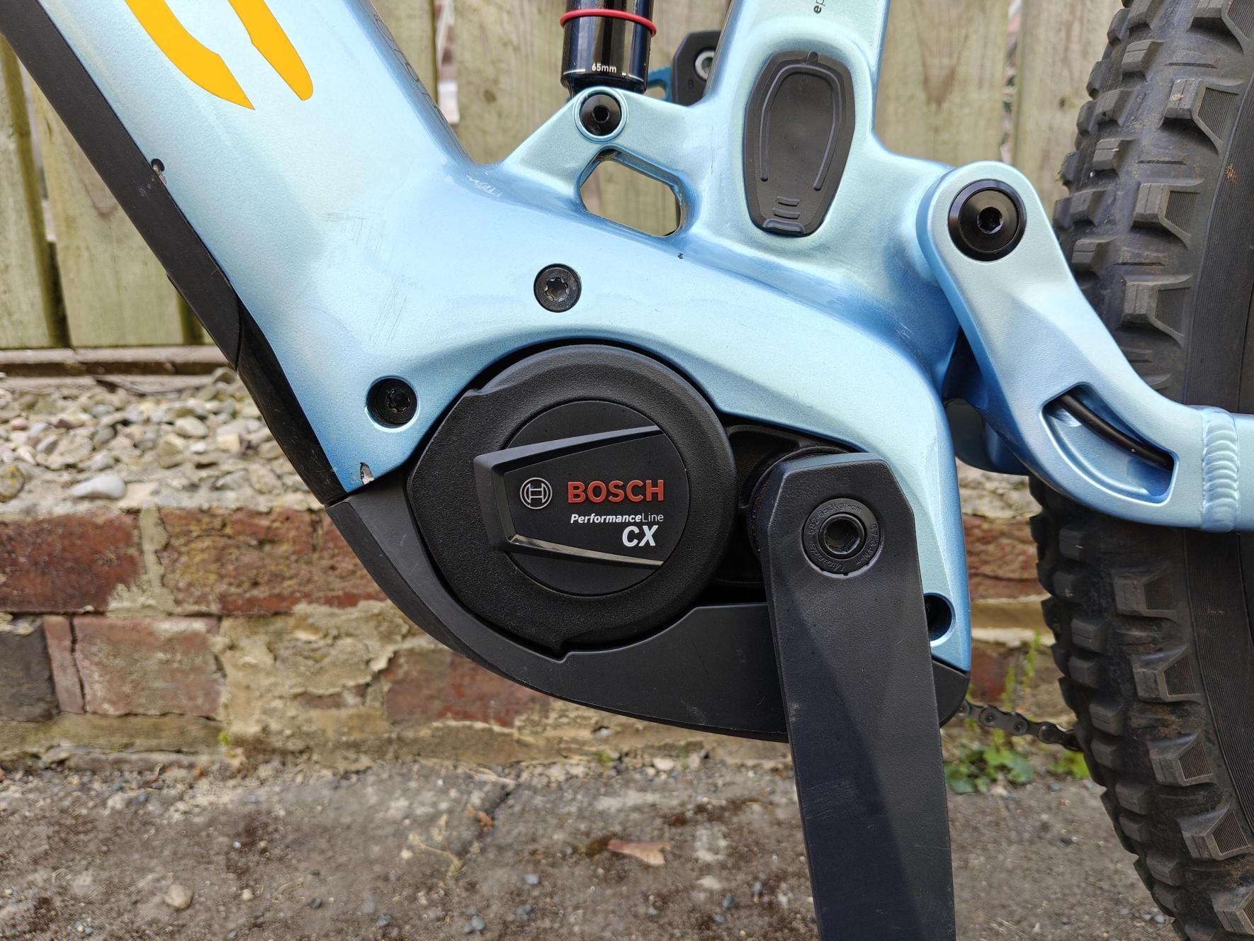 Ex-Demo Corratec E-Power RS 160 Pro Team Electric Full Suspension Mountain Bike In Pearlized Black & Blue