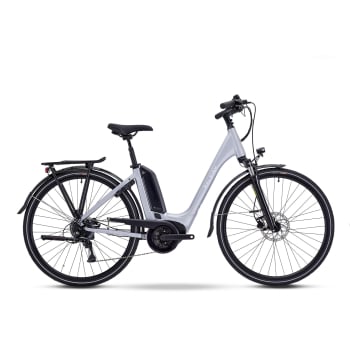Felix+ Electric Leisure Bike Low Step Frame In Grey