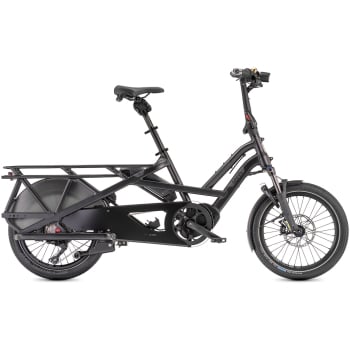2023 GSD S10 LX 500Wh Performance Electric Cargo Bike in Satin Black