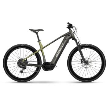 2026 E-Teru Electric Hardtail Mountain Bike In Black Eel & Cactus Glossy