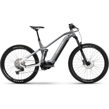 AllMtn 3 720Wh Electric Full Suspension Mountain Bike in Silver Surf & White Gloss