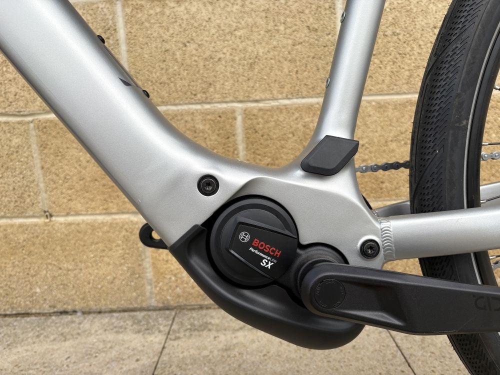 Almost Perfect Cube Editor Hybrid SLX 400X 400Wh Electric Bike With Hub Gears In Sleek Grey & Spectral Large 58cm Frame Sleek Grey & Spectral 