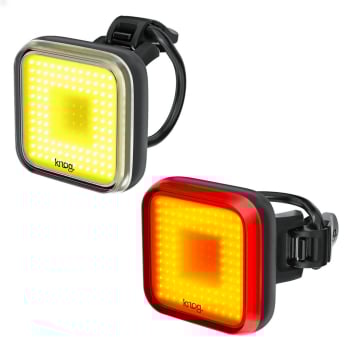 Blinder Twinpack Front & Rear Bike Light With Cross Or Square Pattern