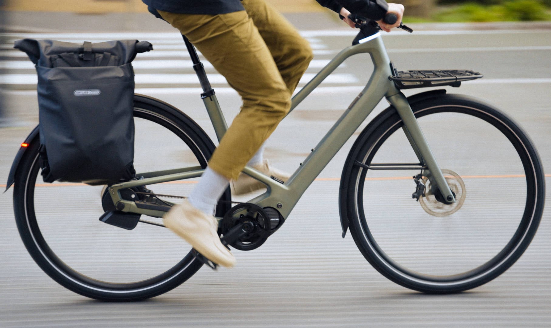 Orbea DIEM 20 Electric Belt Drive Hub Gear Bike In Spaceship Green