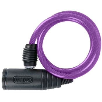 OF1 Bumper Cable Lock 600mm In Clear, Purple Or Red