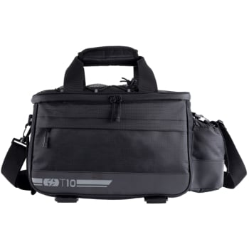 T10 Rack Top Bag 10 Litres In Black