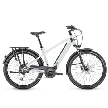 Pre-Owned 2021 Samedi 27 Xroad 3 Electric Bike In White Large Frame
