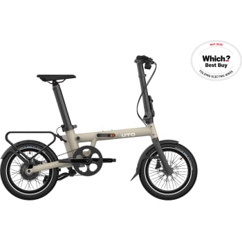 2026 Morning PRO16 Electric Folding Bike With Belt Drive & Automatic Gears In Satin Taupe, Mineral Blue Or Anthracite Grey