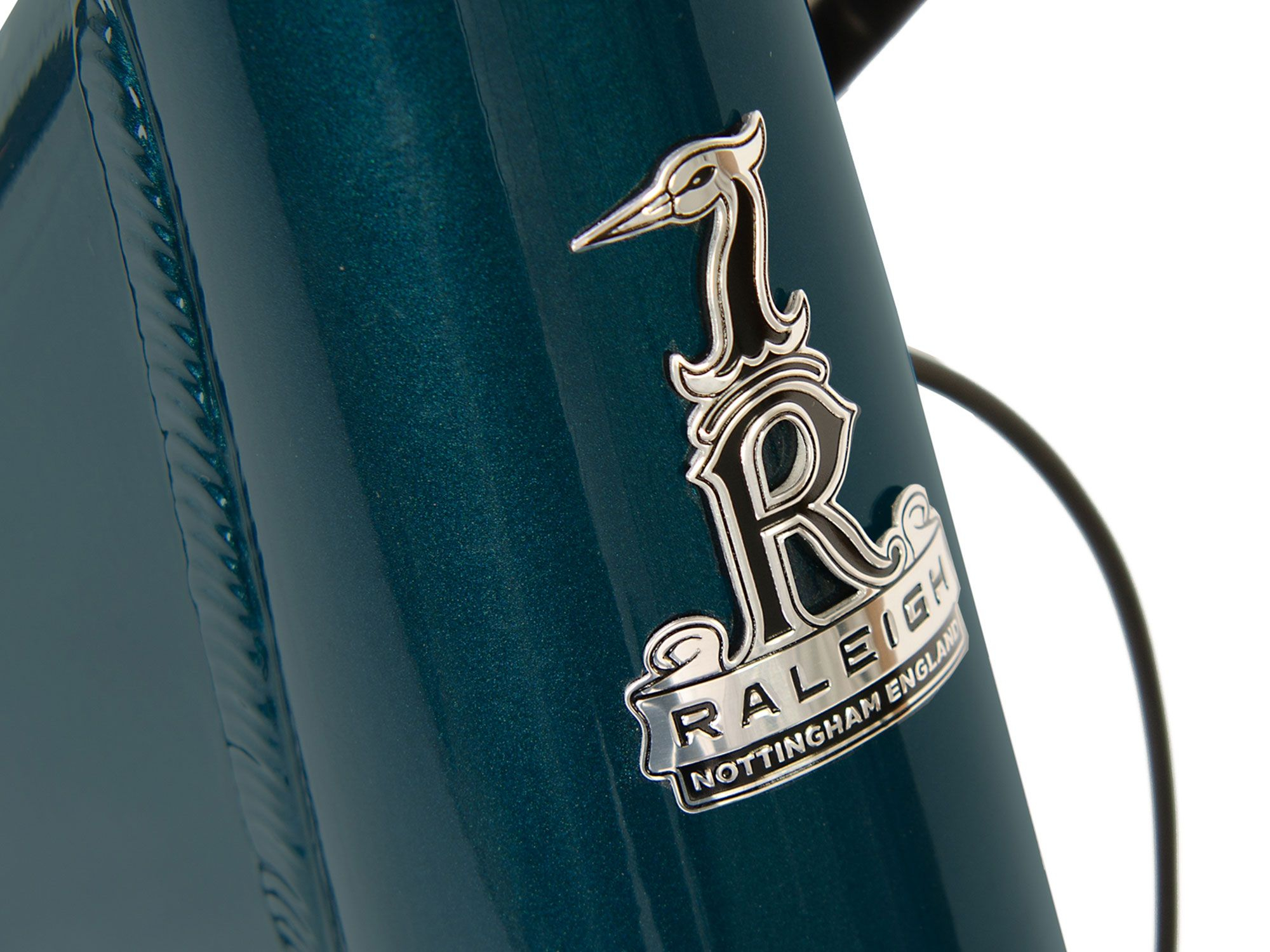 Raleigh Motus Grand Tour Step-Through Derailleur Electric Bike In Blue Stem Logo