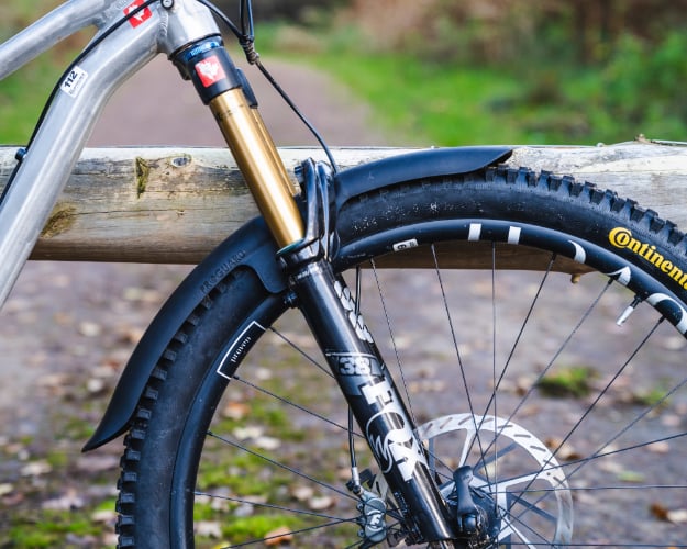 The Electric Bike Shop  Rapid Racer Products Rapid Racer ProGuard Bolt On V2 Front Mudguard Max, Standard & Mini Max Protection Black