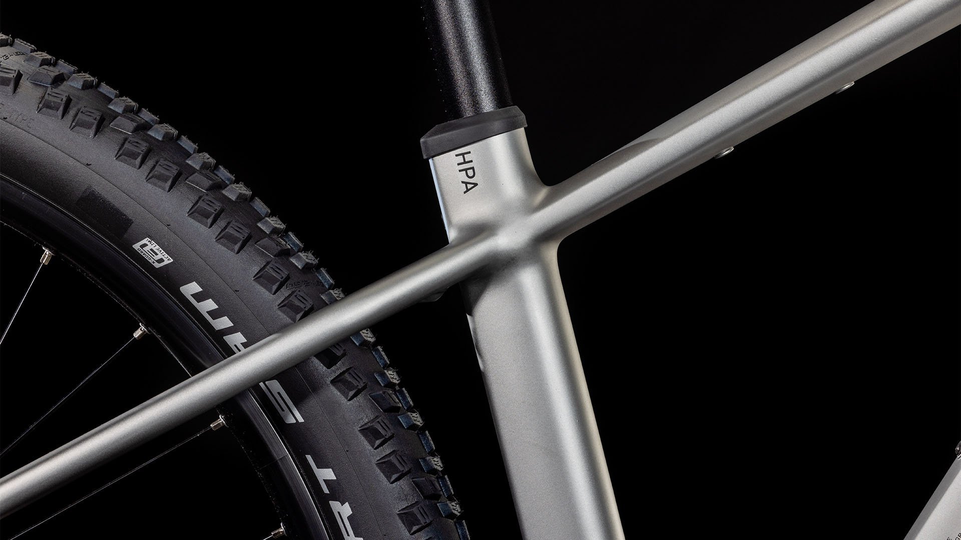 2025 Cube Reaction Hybrid One Electric Hardtail Mountain Bike In Silver & Black 