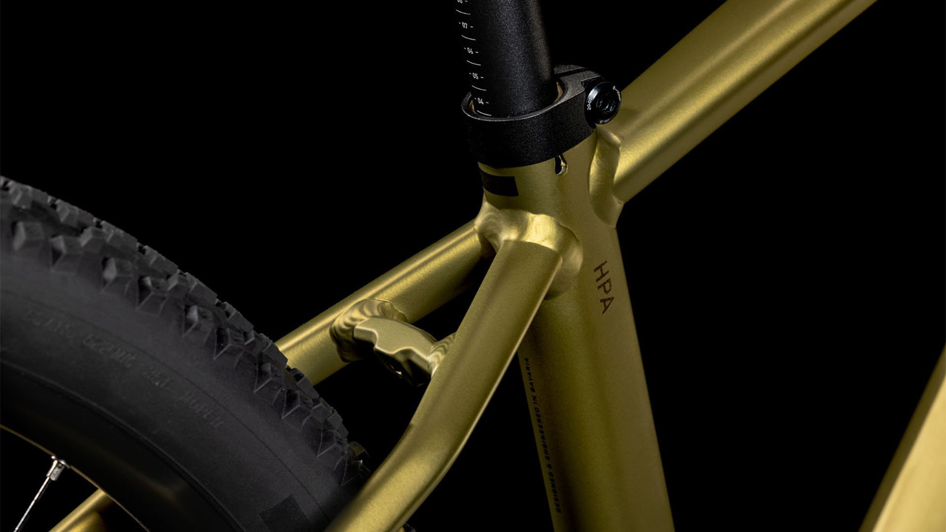 2025 Cube Reaction Hybrid Performance 625 Electric Hardtail Mountain Bike In Golden Lime & Black