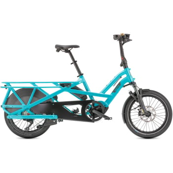 GSD S10 LR 400Wh Performance CX Electric Cargo Bike In Gloss Beetle Blue