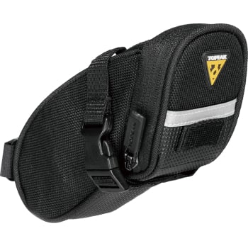 Aero Wedge Strap Mount Saddle Bag In Black Available In 4 Sizes