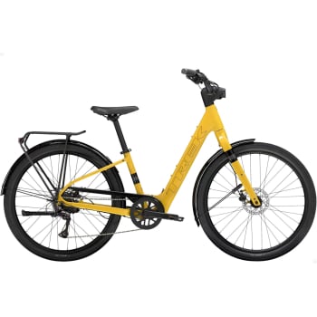 Verve+ 1 LT Lowstep Electric Bike In Baja Yellow
