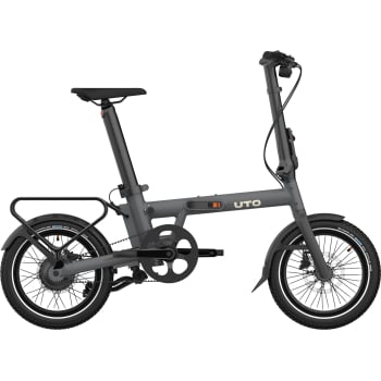 2026 Morning PRO16 Electric Folding Bike With Belt Drive & Automatic Gears In Satin Taupe, Mineral Blue Or Anthracite Grey