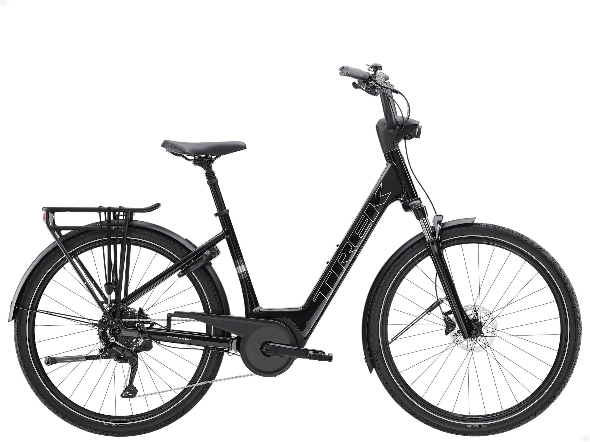2026 Trek Verve+ Lowstep Gen Electric Bike In Trek Black